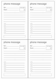 Image result for Phone Message Notes