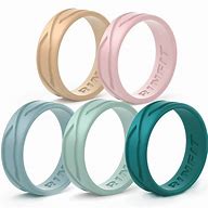 Image result for Silicone Lined Wedding Band