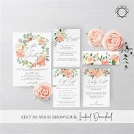 Image result for Pastel Peach Wedding Invitation Background