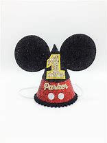 Image result for Mickey Mouse Birthday Hat