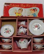 Image result for Vintage Toy Tea Set