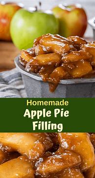 Image result for Apple Pie Filling Recipe From Scratch