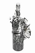 Image result for Smashed Wine Bottle