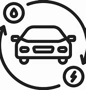 Image result for Hybrid Car Gear Icon