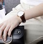Image result for Silver Watch Leather Strap