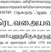 Image result for Bamini Tamil Font