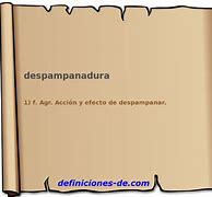 Image result for despampanadura