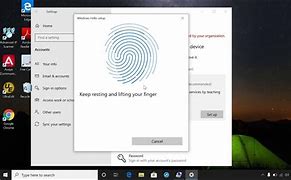 Image result for Add Fingerprint Login