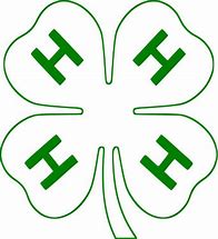 Image result for 4-H Clover Logo Clip Art