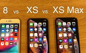 Image result for iPhone 8 vs XS Size