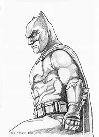 Image result for Batman Comic Style Sketches
