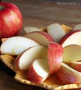Image result for Eating Apple Slices