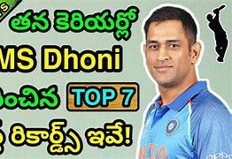 Image result for MS Dhoni Records in Cricket