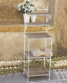 etagere ferro battuto mensola a 2 piani in ferro con ripiani in legno etagere ferro battuto mensola a 2 piani in ferro con ripiani in legno