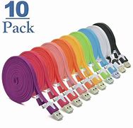 Image result for color flat usb cables