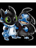 Image result for Stitch in Toothless Costume