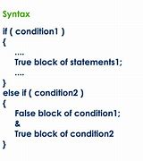 Image result for If Else Syntax in C