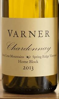 Image result for Varner Chardonnay Spring Ridge Home Block