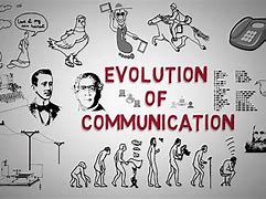 Image result for Evolution of Communication Drawing
