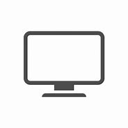 Image result for Computer Screen Monitor Icon