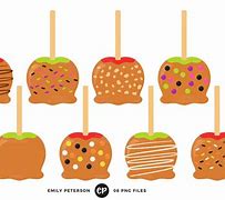 Image result for Halloween Caramel Apple Clip Art