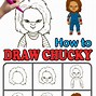 Image result for Chucky Drawing Pizza