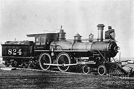 Image result for 19th Century Steam Engine Locomotive