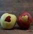 Image result for Heart Shaped Apple