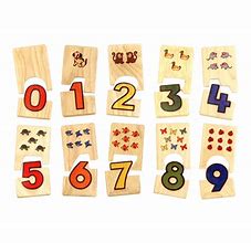 Image result for Wooden Baby Number Puzzle