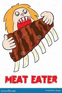Image result for Meat Eater Cartoon