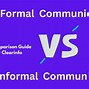 Image result for Formal Communication Examples