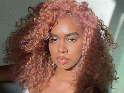 Image result for Rose Gold Hair Color Dye
