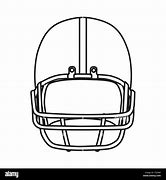 Image result for Football Helmet Outline