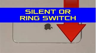 Image result for iPhone Vibrate On Silent Switch