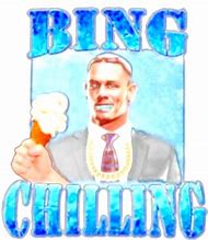 Image result for John Cena Bing Chilling Logo