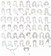 Image result for Brown Hair Cute Best Friend Drawings