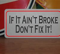 Image result for Broken Fix Me Sign