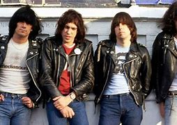 Image result for Biker Jacket Ramones