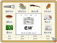 Image result for EW Words Phonics Worksheet