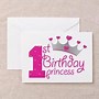 Image result for Princess Theme Birthday Cards