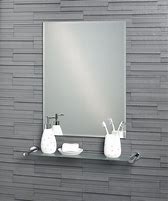 Image result for Frameless Bathroom Wall Mirrors
