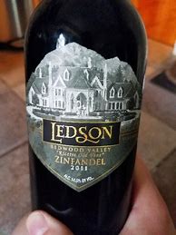 Image result for Ledson Zinfandel Old Vine Howell Mountain