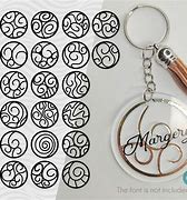 Image result for Keychain SVG Designs