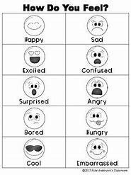 Image result for How Do You Feel Chart Printables