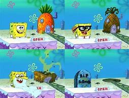 Image result for Spongebob Empty Stand Meme