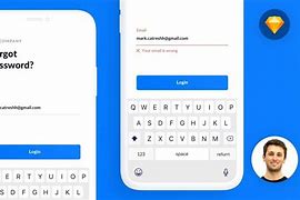 Image result for Forgot Password App Interface