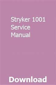 Image result for Stryker Maintenance Manual