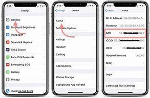 Image result for Where Is Imei On iPhone