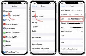 Image result for iPhone X Imei Number