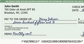 Image result for cheque